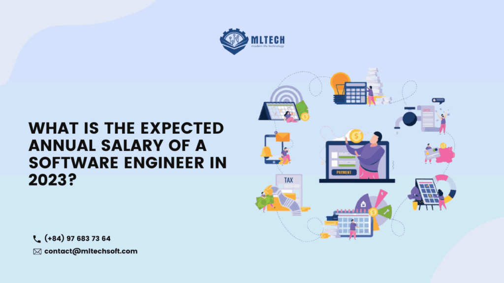 What is the expected annual salary of a software engineer in 2023?